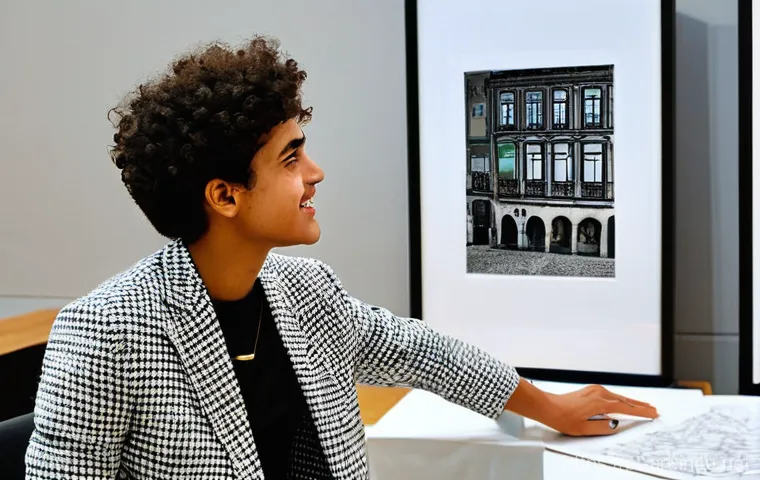 고등 미술 입시 전략 - **Prompt for Portfolio & Technique:**
    "A young, determined art student, in their early twenties,...